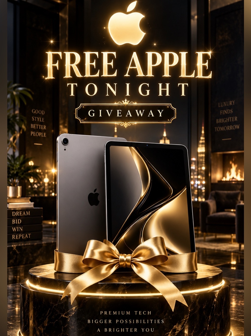 Free Apple iPod NOW follow @theBagriculture - Picture 1 of 4